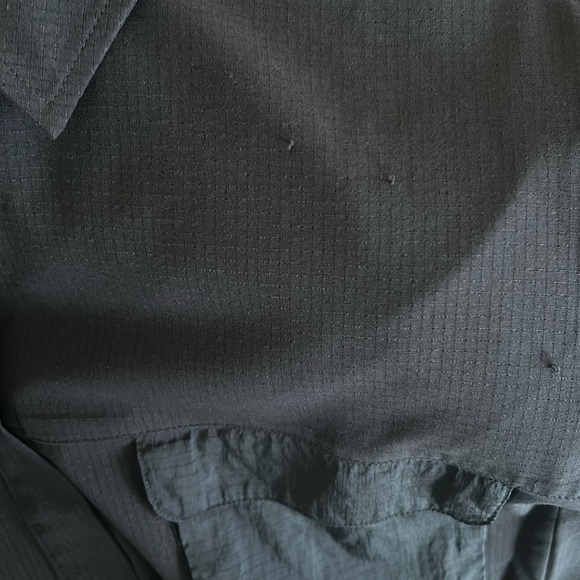 WovenAir Hiking Overshirt In Black - Picture 9 of 13